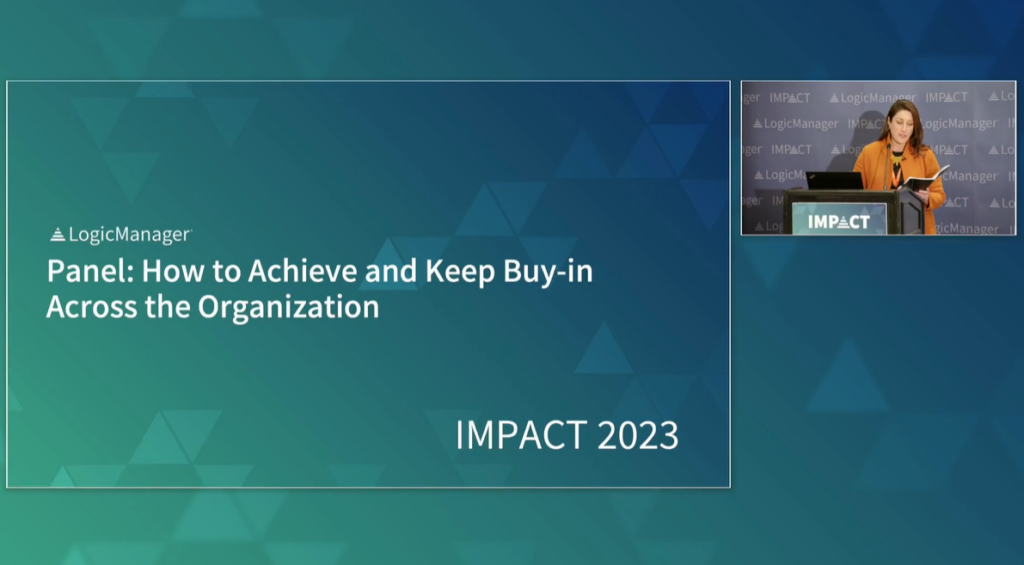 IMPACT 2023 How to Achieve and Keep Buy-In Across the Organization