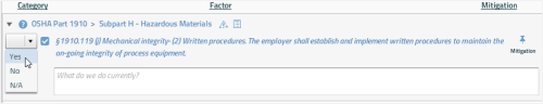 OSHA Compliance Risk Assessment Template