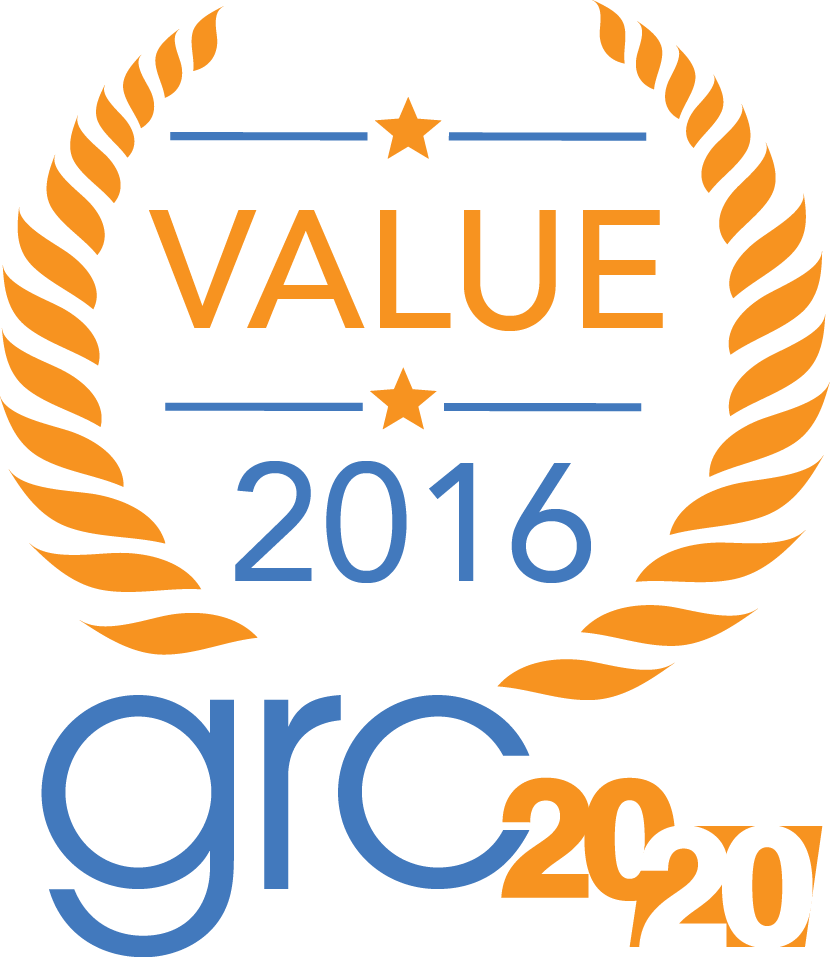 2016 GRC Value Award award-winning risk management in healthcare, healthcare compliance management software