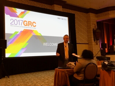 Steve at 2017 IIAISACA GRC Conference 3