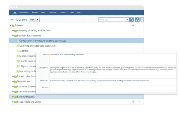 Risk Assessment Tool software risk assessment