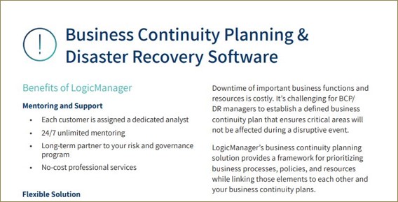 Business Continuity Datasheet