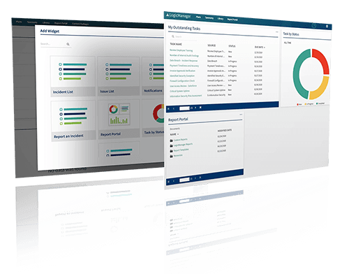 LogicManager GRC Software Dashboards