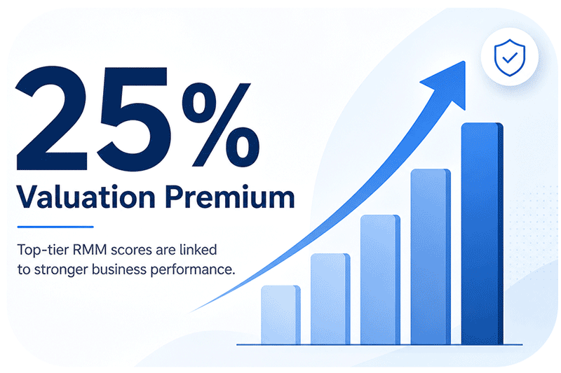 rmm-25percent-valuation 25% Valuation Premium of mature ERM programs as measured by the Risk Maturity Model RMM